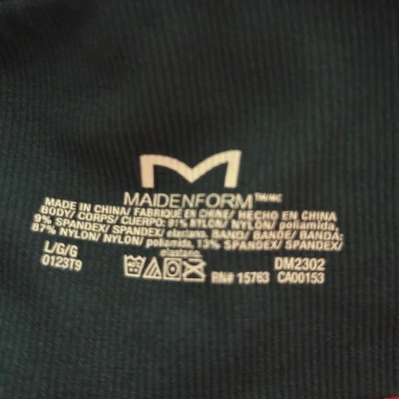 Maidenform Bralette - Teal Blue - Picture 3 of 3